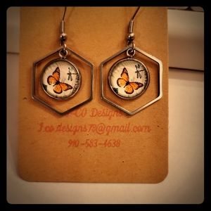 Butterfly earrings